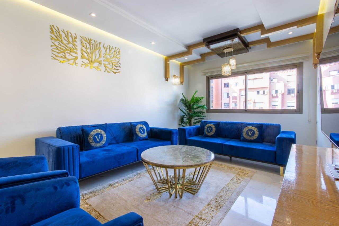 The Cobalt & Gold Apartment, Guéliz in Guéliz, Marrakech